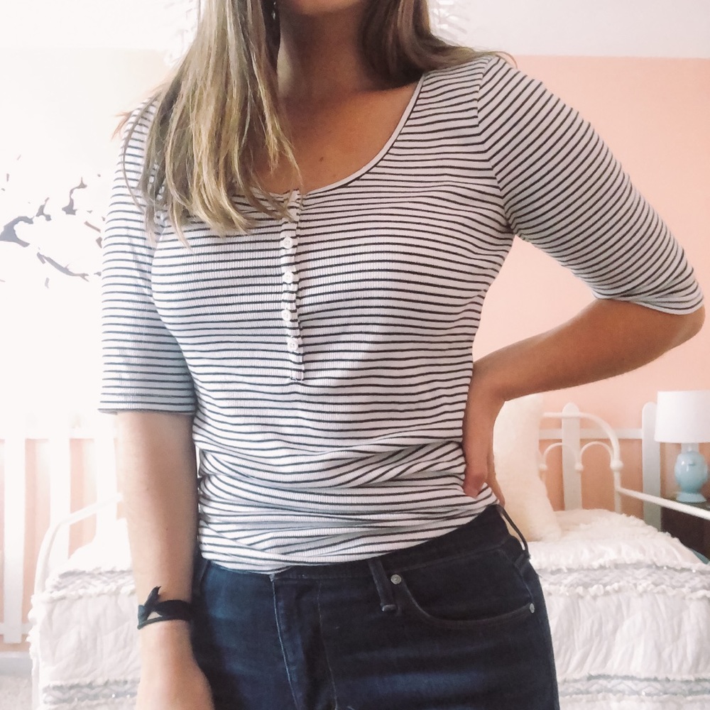 Old Navy Striped Tee